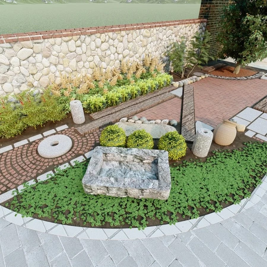 08 Villa Giriş tasarım